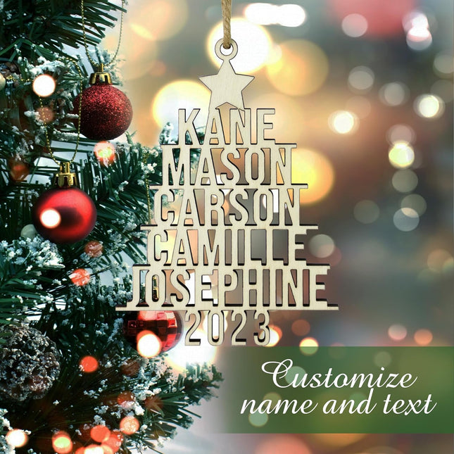 Christmas Tree, Wood ornament, Shop