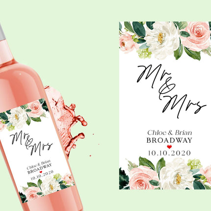 Bridesmaid Proposal Wine Label, stickers, reception engagement, baby showers, Baptism, Personalized wine bottle labels, design