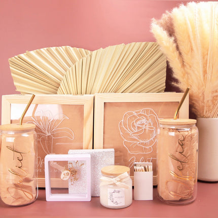 flower bomb gift set,  tumbler