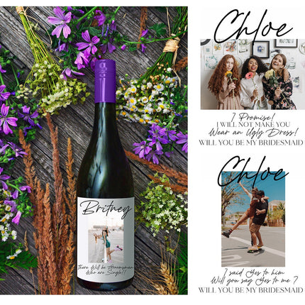 Waterproof Glossy Wine Label
