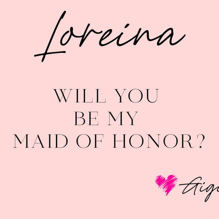Bridesmaid Wine Label - A Unique Way to Pop the Question