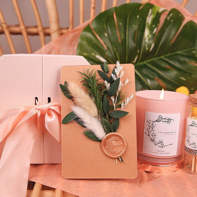 Scented Candle and Match Set