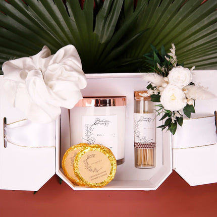Corsage & Candle Gift Set, special gift box 